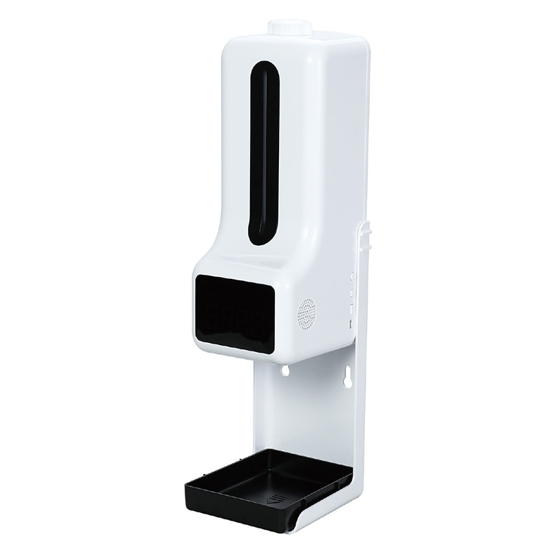 (株) アーテック 固定式非接触検温計付オートディスペンサー   1個（ご注文単位9個）【直送品】