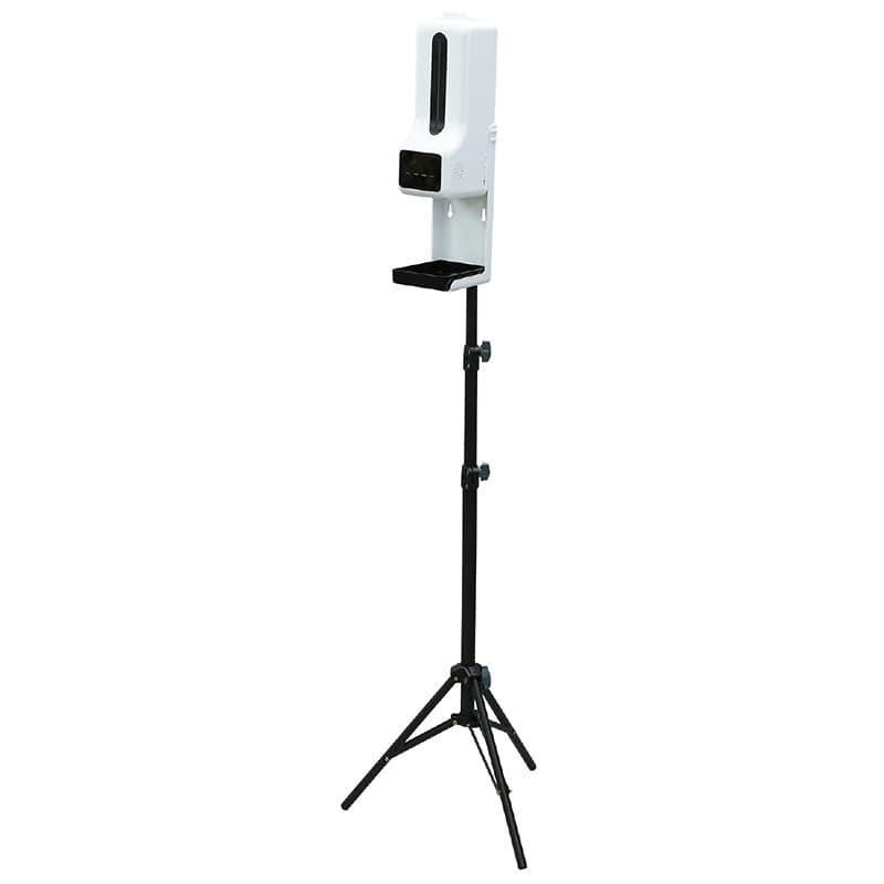 (株) アーテック 固定式非接触検温計付オートディスペンサー   1個（ご注文単位9個）【直送品】