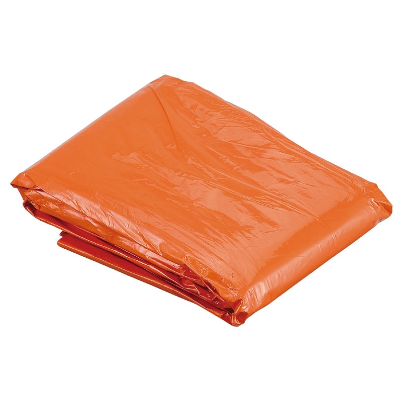 (株) アーテック 静音防寒寝袋 オレンジ 1個(ご注文単位100個)【直送品】