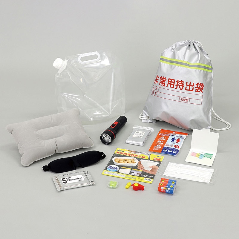 (株) アーテック 簡易防災セット 15点  1セット（ご注文単位10セット）【直送品】