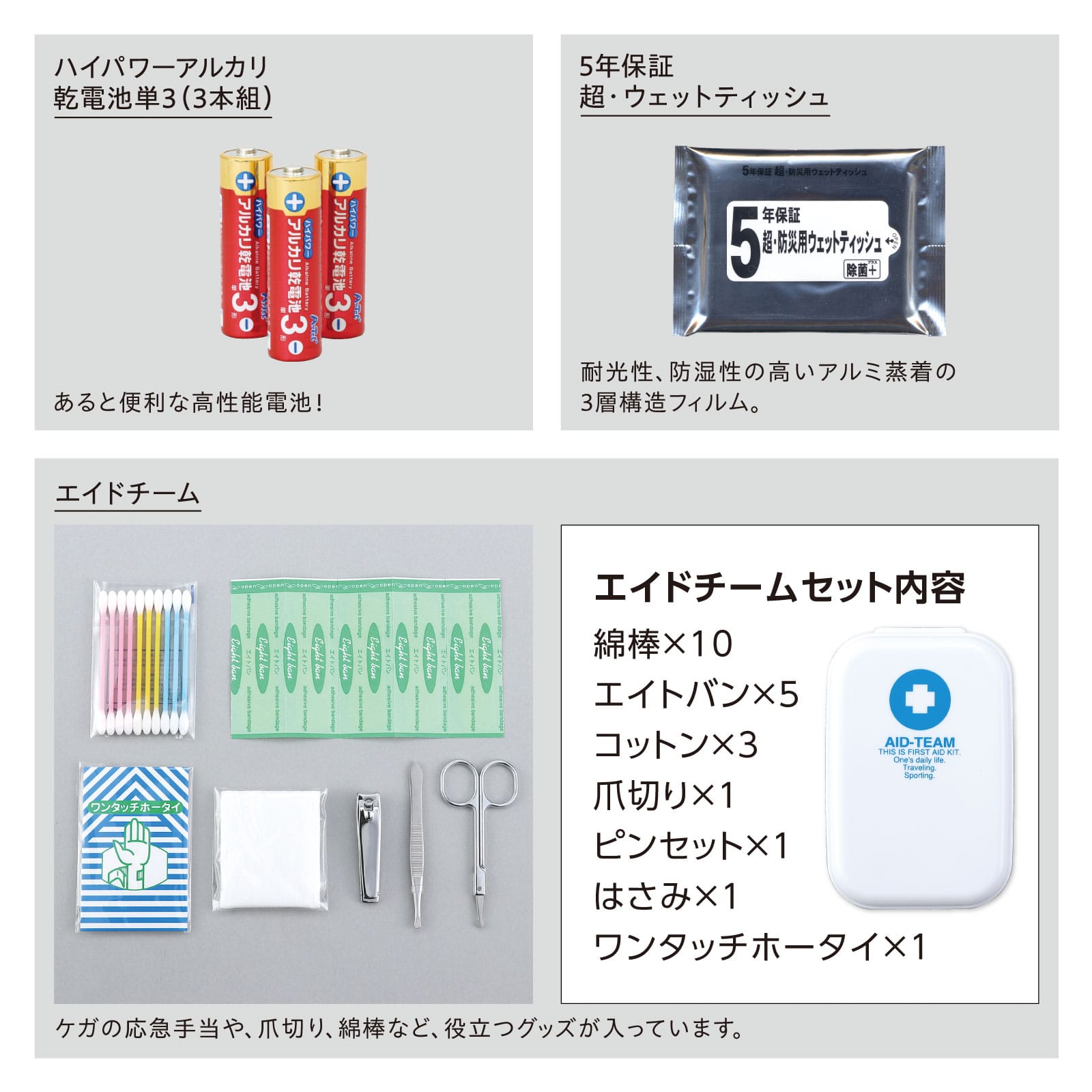 (株) アーテック 防災セット 31点 1セット(ご注文単位2セット)【直送品】