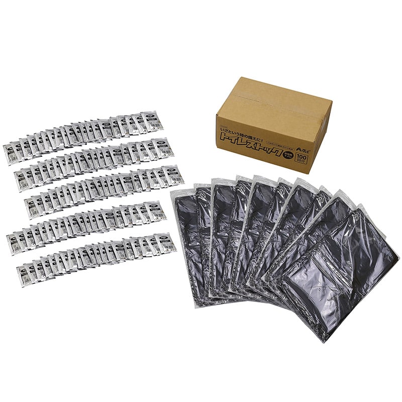 (株) アーテック トイレストック 100回分 1組(ご注文単位1組)【直送品】