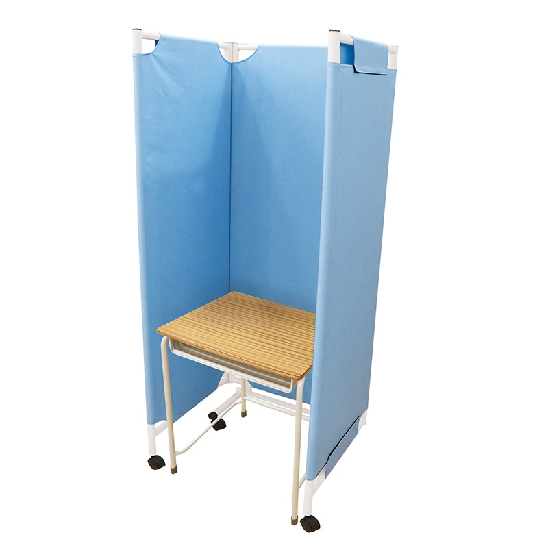 (株) アーテック 3連カラーパーテーション ブルー 1個(ご注文単位1個)【直送品】