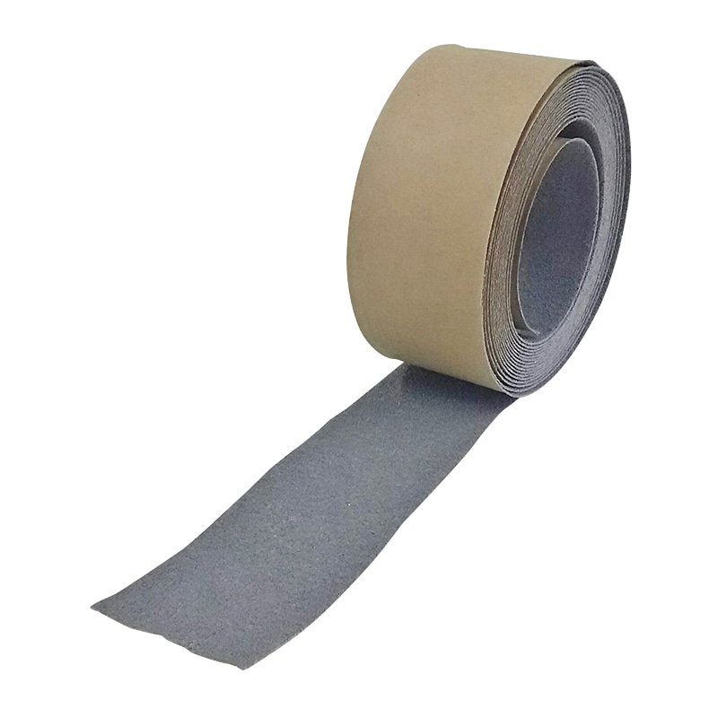 株式会社キラックス 屋外用すべり止めテープ プロ仕様 高耐久 50mm×5m 灰 1巻(ご注文単位6巻)【直送品】