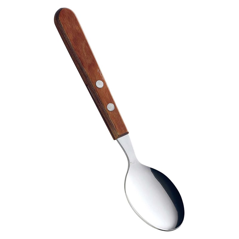 強化木カトラリー　デザートスプーン　508525   1個（ご注文単位1個）【直送品】