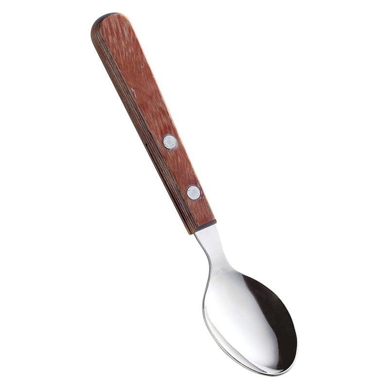 強化木カトラリー ティースプーン 508532 1個(ご注文単位1個)【直送品】