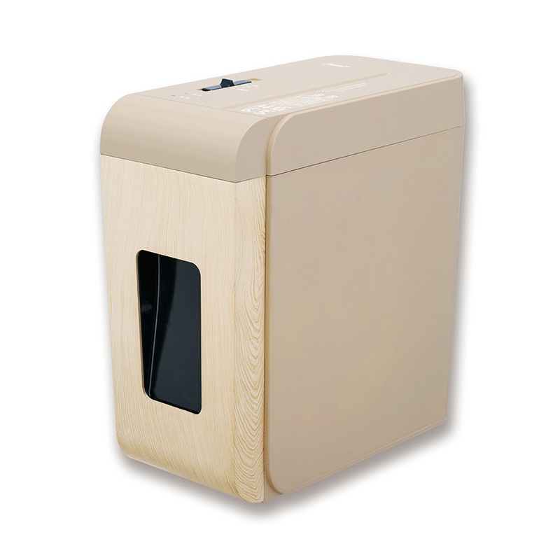 アスカ クロスカットシュレッダー 木目 SZK02WD 1台（ご注文単位1台）【直送品】