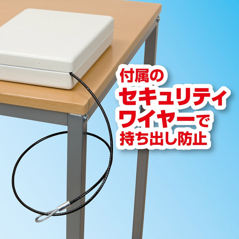 アスカ 安心保管ボックス A5 SB100 1台(ご注文単位1台)【直送品】