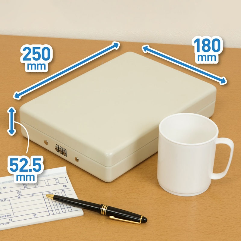 アスカ 安心保管ボックス A5 SB100 1台(ご注文単位1台)【直送品】