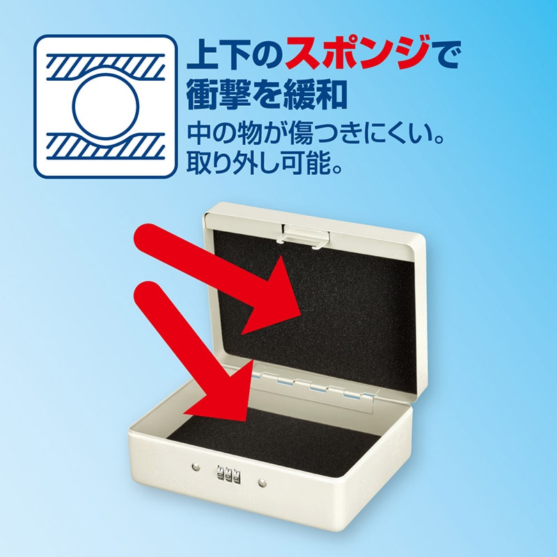 アスカ 安心保管ボックス A6 SB50 1台(ご注文単位1台)【直送品】