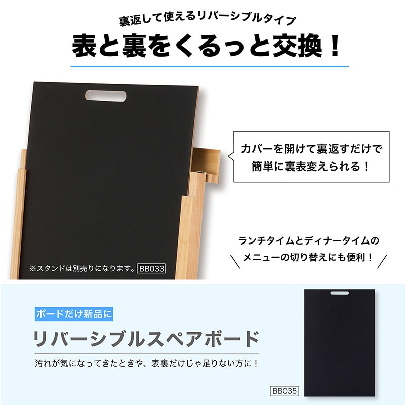 アスカ 転倒防止リバーシブルボード スペアボード Mサイズ BB035 1枚(ご注文単位1枚)【直送品】