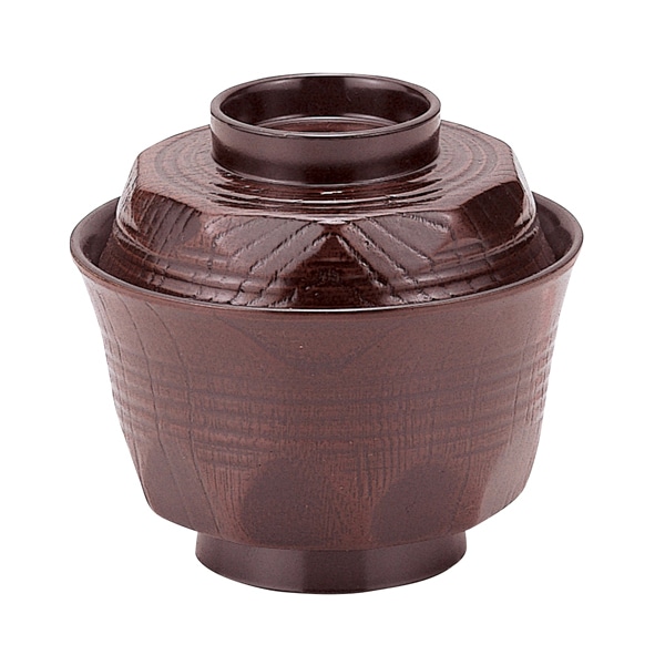 福井クラフト 小吸椀 田吾作椀 蓋親セット 新溜 内黒 70000080 1個(ご注文単位1個)【直送品】