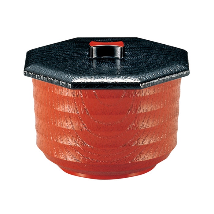 福井クラフト 飯器 元禄木目飯器 蓋親セット 蓋黒天朱親朱 内朱 33101332 1個(ご注文単位1個)【直送品】