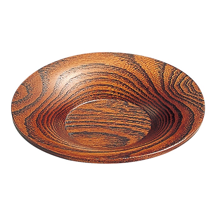 福井クラフト 4寸朝顔茶托 ふき漆塗 82154530 1個(ご注文単位1個)【直送品】