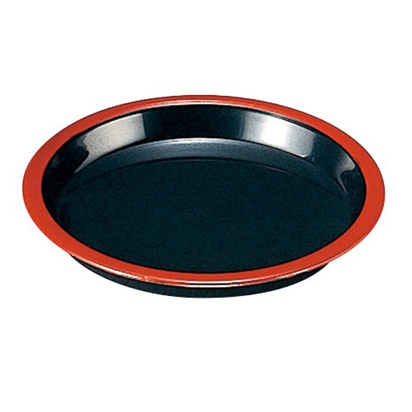 福井クラフト 薬味皿 黒 天朱 48210020 1個(ご注文単位1個)【直送品】