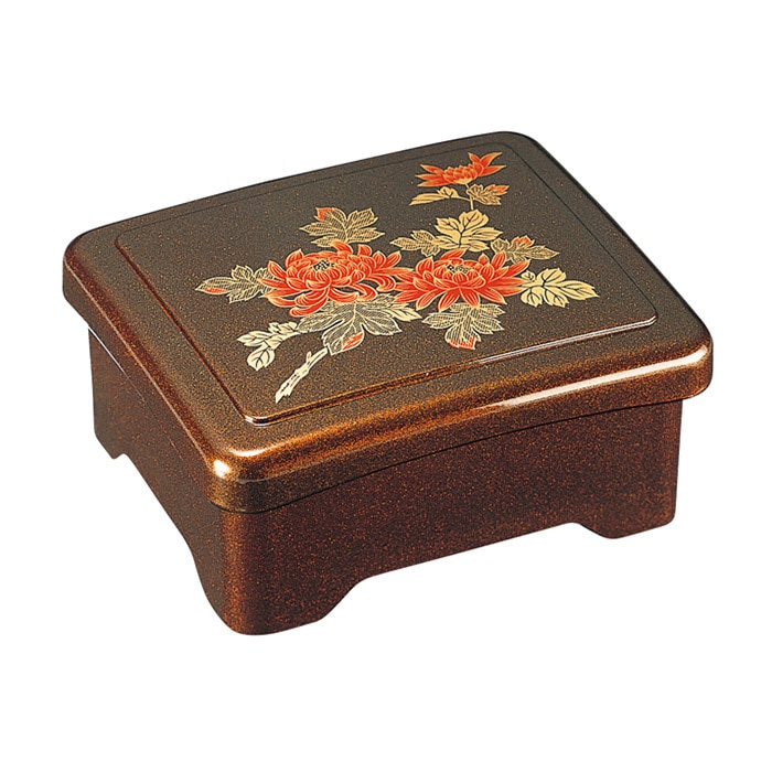 福井クラフト 光月丼重 蓋親セット 梨子地菊 42011820 1個(ご注文単位1個)【直送品】