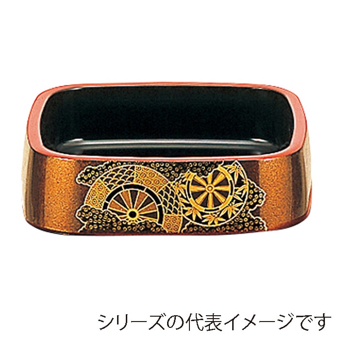 福井クラフト 寿司桶 尺0寸三味胴桶 梨地御所車 65031230 1個(ご注文単位1個)【直送品】