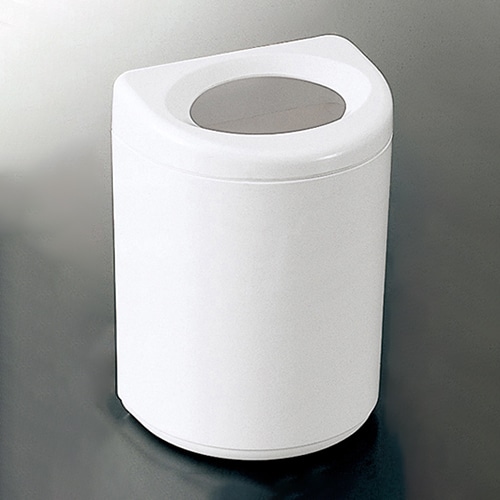 福井クラフト メラミン小物 ミニ半月ダストBOX アイボリーホワイト 81032630 1個(ご注文単位1個)【直送品】