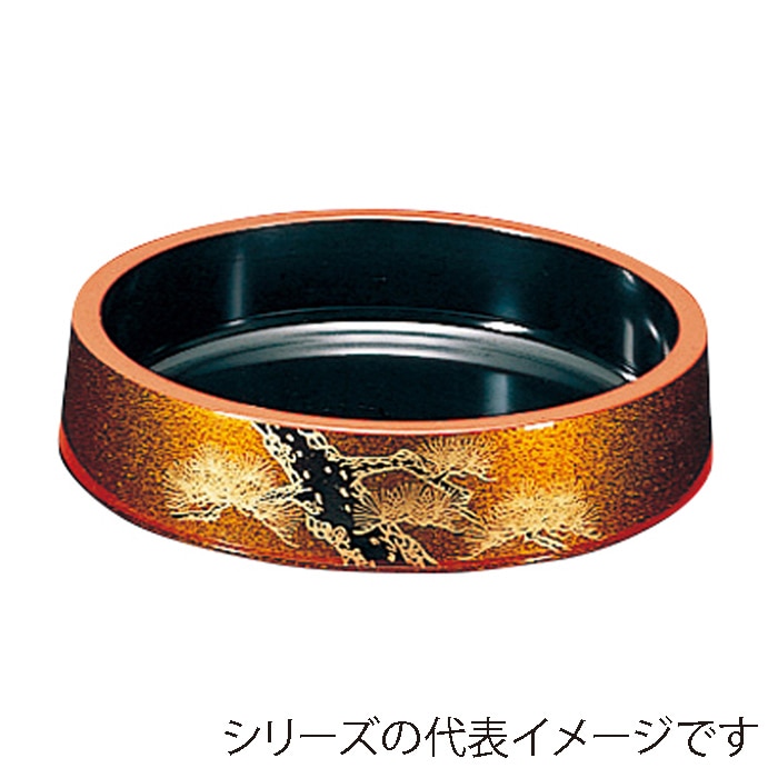 福井クラフト 寿司桶　尺3寸DX富士桶 梨地老松 61021160 1個（ご注文単位1個）【直送品】