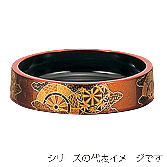 福井クラフト 寿司桶　7寸DX富士桶 梨地御所車 61021600 1個（ご注文単位1個）【直送品】