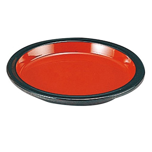 福井クラフト 3.3寸　薬味皿 朱天黒 48030130 1個（ご注文単位1個）【直送品】