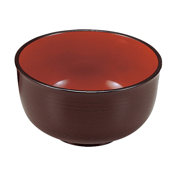 福井クラフト 鉢　7寸　千筋多用鉢 溜内朱 38021820 1個（ご注文単位1個）【直送品】