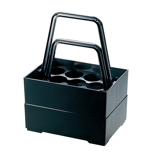 福井クラフト ビール・銚子運び ファミリーボックス 黒 81011198 1個(ご注文単位1個)【直送品】