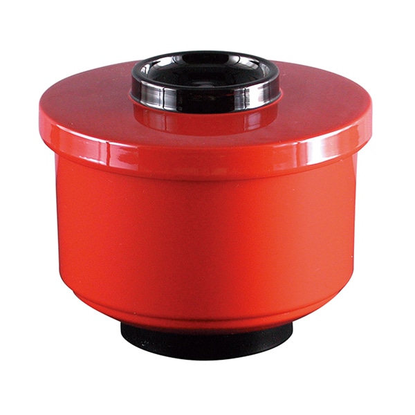福井クラフト 耐熱飯器　切立保温飯器　蓋親セット 朱ツバ黒　内朱 36920760 1個（ご注文単位1個）【直送品】