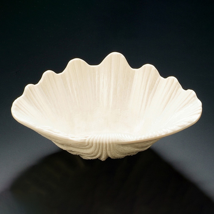 福井クラフト 盛鉢　シャコ貝 盛鉢　シャコ貝　オールアクア 50000241 1個（ご注文単位1個）【直送品】