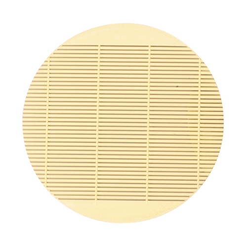 福井クラフト 細糸目PP竹す　φ196丸 クリーム 45133450 1個（ご注文単位1個）【直送品】