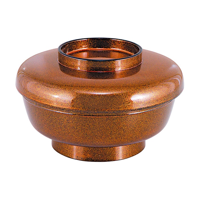 福井クラフト やすらぎミニ丼　蓋親セット 梨地天黒内朱 41000140 1個（ご注文単位1個）【直送品】