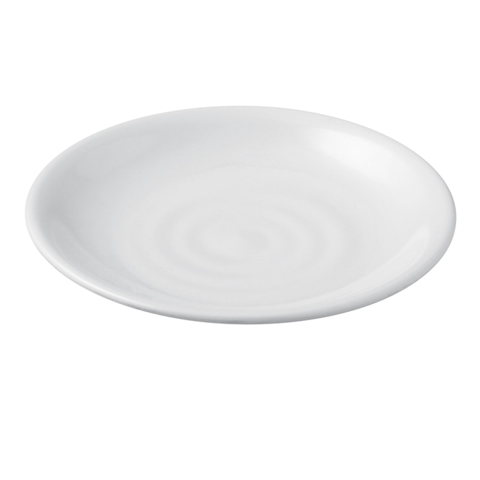 福井クラフト メラミン小皿 φ11cm 醤油皿 大 白グロス 50255010 1個(ご注文単位1個)【直送品】