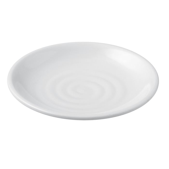 福井クラフト メラミン小皿 φ10cm 醤油皿 中 白グロス 50255000 1個(ご注文単位1個)【直送品】