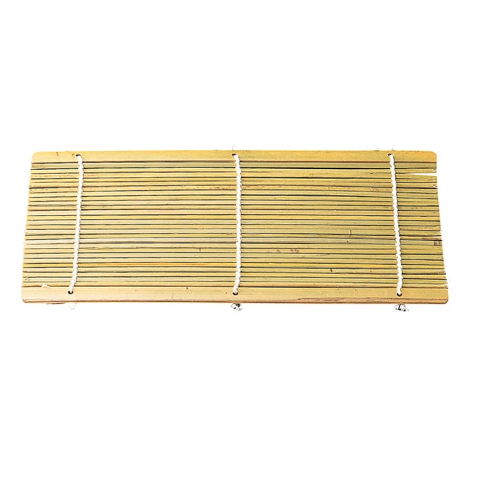 福井クラフト 7.7寸長角盛皿用竹ス　212×114  49930550 1個（ご注文単位1個）【直送品】