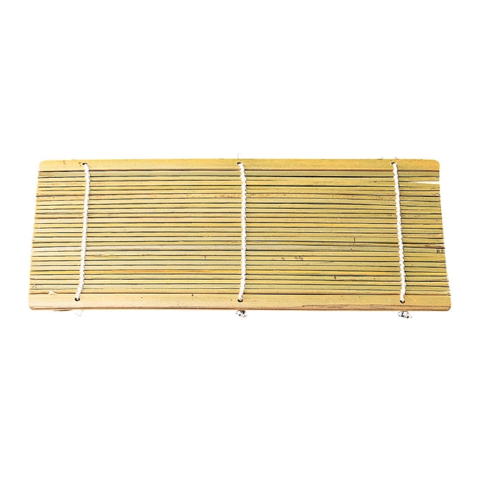 福井クラフト 小次郎竹そば盛器9寸用長角竹ス 210×90 75000030 1個（ご注文単位1個）【直送品】