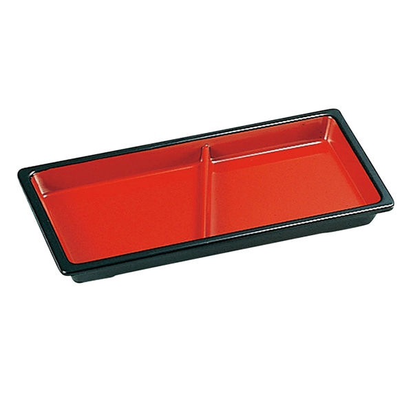 福井クラフト 二色薬味皿 朱天黒 46191410 1個（ご注文単位1個）【直送品】