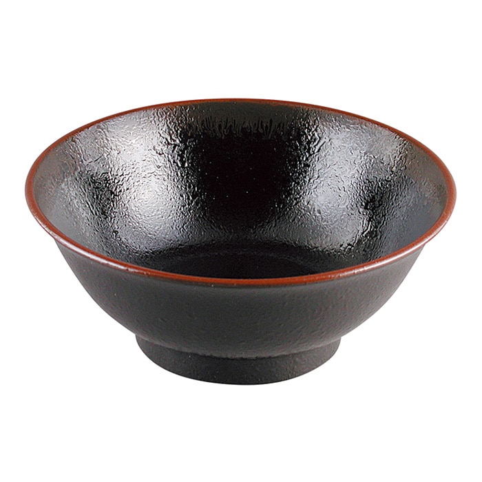 福井クラフト 耐熱鉢 7寸 ラーメン鉢 天目 33101970 1個(ご注文単位1個)【直送品】