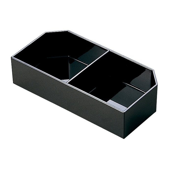 福井クラフト 縁高重用仕切 黒 21056770 1個（ご注文単位1個）【直送品】