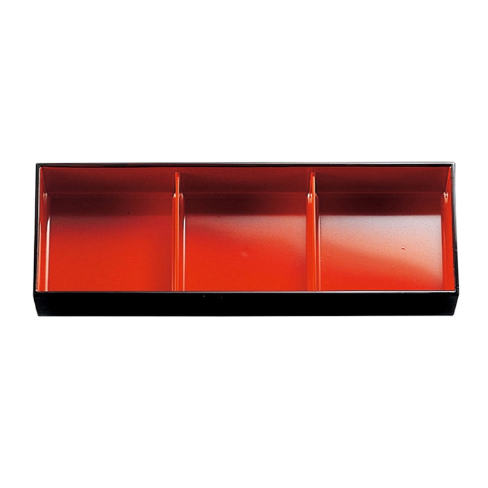 福井クラフト 尺1松寿弁当　三ッ切親 溜内朱 21042340 1個（ご注文単位1個）【直送品】