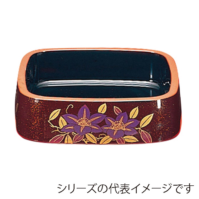 福井クラフト 寿司桶　8寸三味胴桶 茶パール鉄仙 65021410 1個（ご注文単位1個）【直送品】