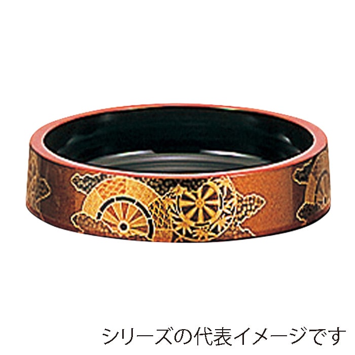 福井クラフト 寿司桶　尺2寸DX富士桶 梨地御所車 61021650 1個（ご注文単位1個）【直送品】