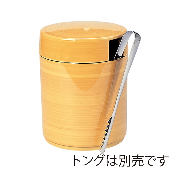 福井クラフト 丸ガリ入れ 蓋親 白木 85914081 1個(ご注文単位1個)【直送品】