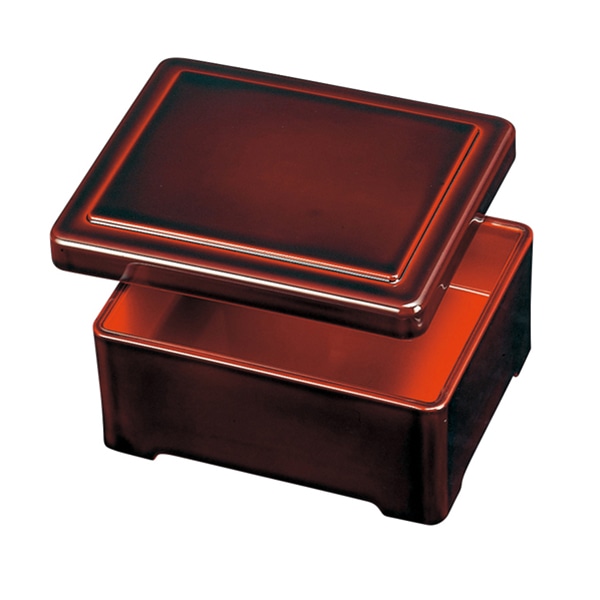 福井クラフト 漆塗 殿上丼重 溜内朱 40870450 1個(ご注文単位1個)【直送品】