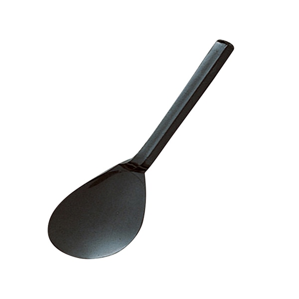 福井クラフト PP飯ベラ　小 黒　1～2人用 44813830 1個（ご注文単位1個）【直送品】