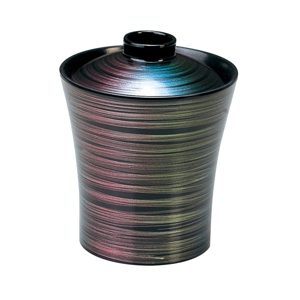 福井クラフト 箸洗い椀　水仙小吸椀 虹霞　内黒 12023420 1個（ご注文単位1個）【直送品】