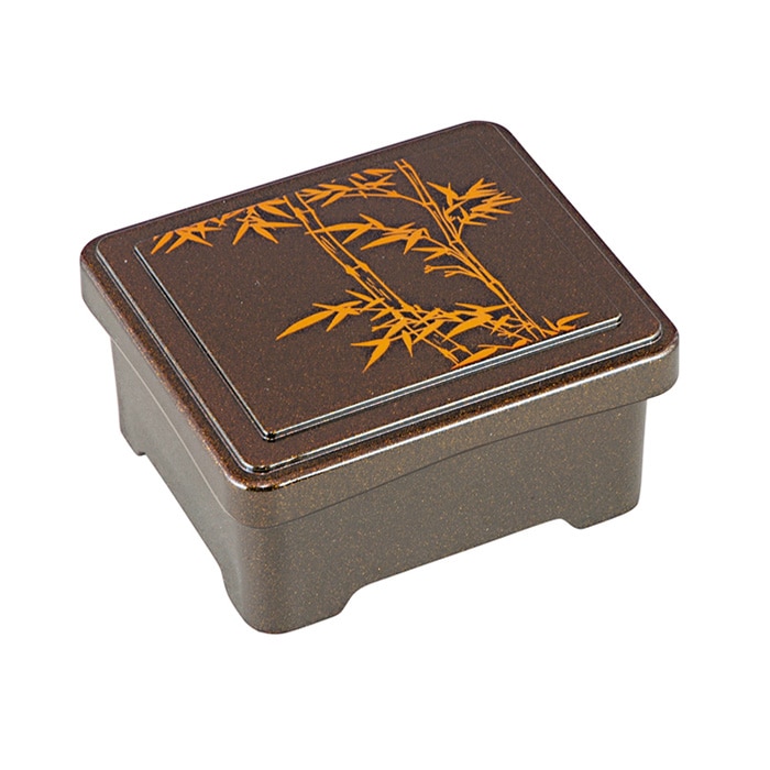 福井クラフト ミニ丼重 光月 蓋親セット 青パール竹 一色絵 12030670 1個(ご注文単位1個)【直送品】