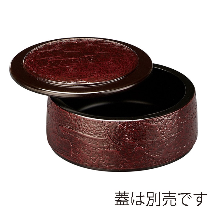 福井クラフト DXちらし桶　親 油彩漆刻 12041160 1個（ご注文単位1個）【直送品】