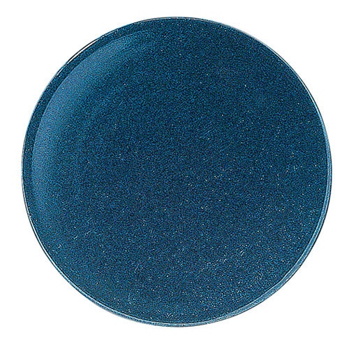 福井クラフト 耐熱φ150寿司皿　パール塗 ブルーパール 12041780 1個（ご注文単位1個）【直送品】