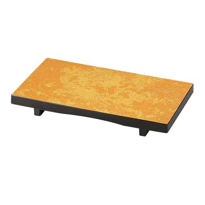 福井クラフト ミニ寿司付台 二色金箔 12044520 1個（ご注文単位1個）【直送品】