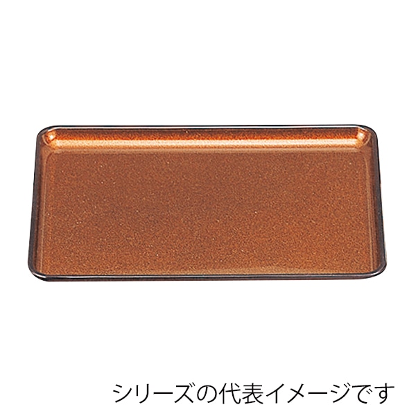 福井クラフト 長角トレー　尺4　重厚型　戦国長手盆 梨地 15001750 1枚（ご注文単位1枚）【直送品】